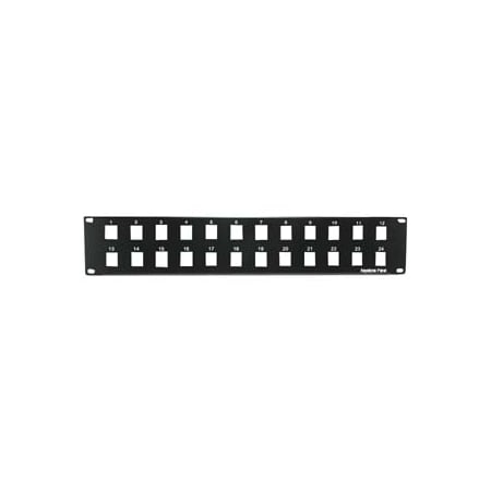 Blank Panel(19) For Keystone Jack- 24-Port- 2U